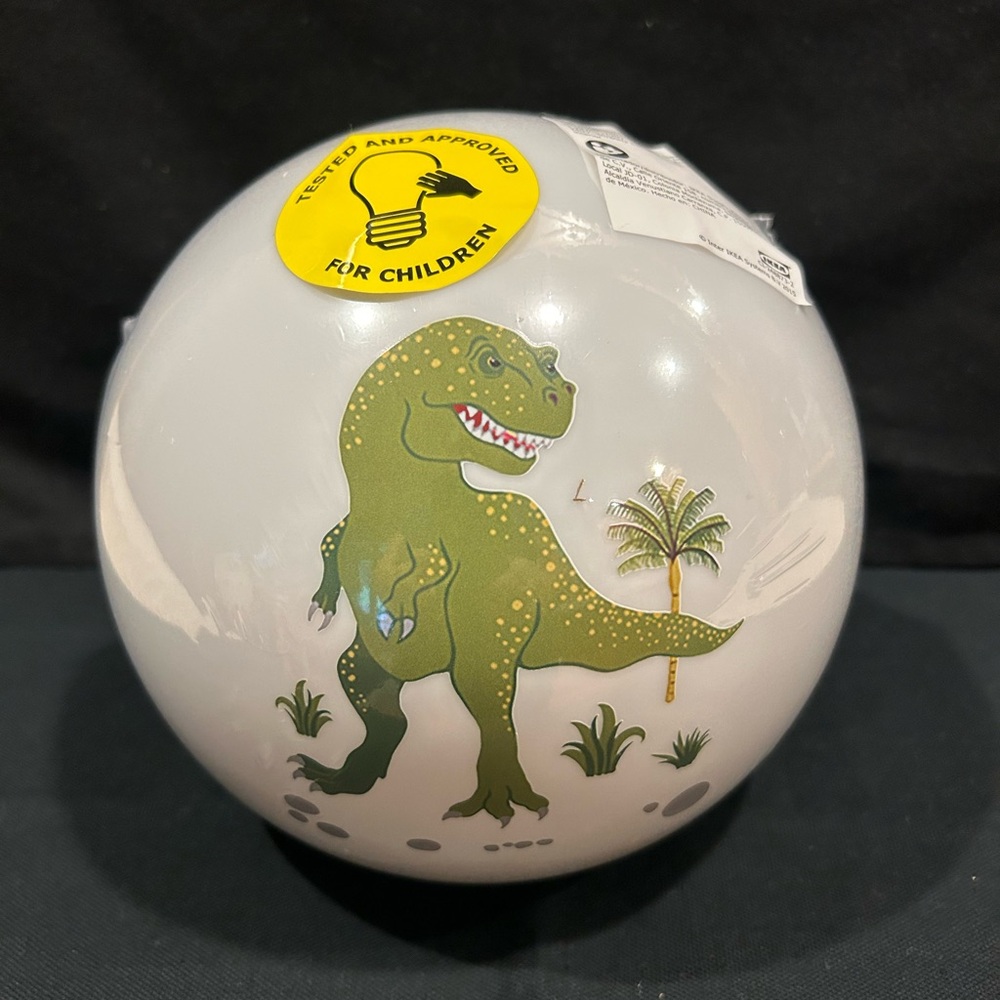 IKEA Angara LED Dinosaur Round Table Night Lamp. 7” Rd - New in shrink wrap